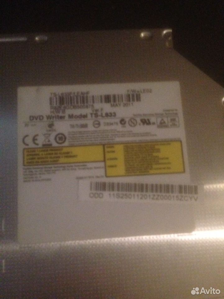 DVD Writer Model TS-L633