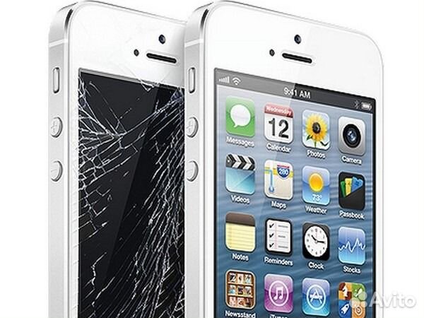Заменить стекло на iphone 5s