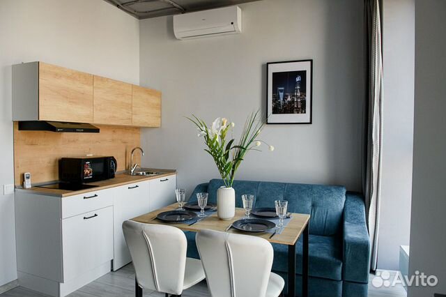 1-к. квартира в апарт-отеле, 40 м², 2 кровати 
1-к. квартира в апарт-отеле, 40 м², 2 кровати