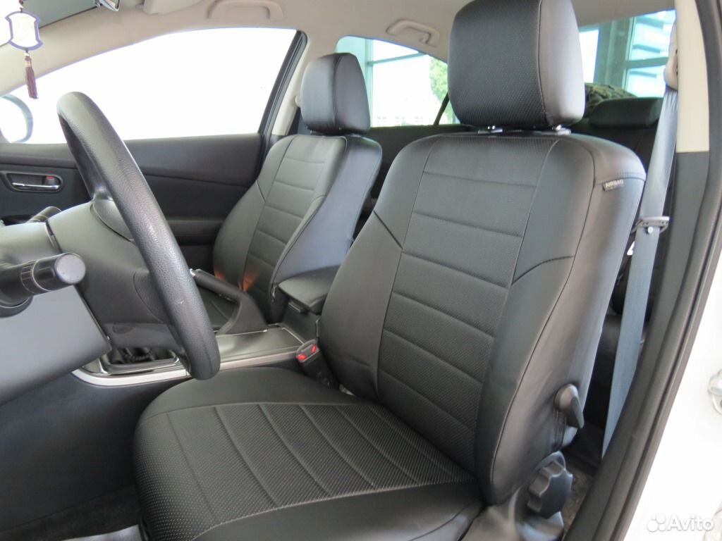Авточехлы из Экокожи Mazda 6 New Седан - Чехлы на Мазда 6 2008.