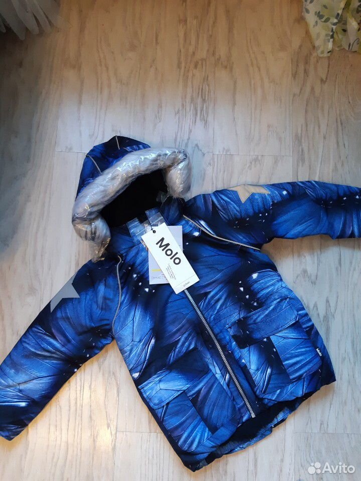 Molo новая куртка зима 110р, 116р — Детская одежда и обувь в Москве