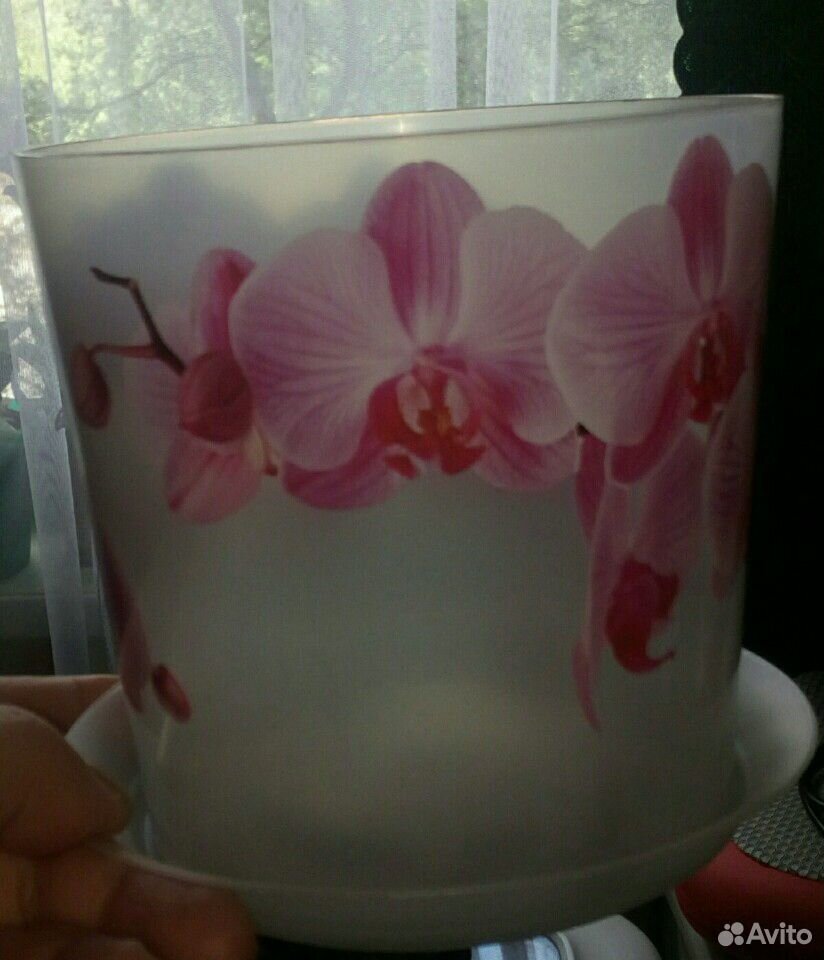 Цветочный горшок для орхидей купить на Зозу.ру - фотография № 1