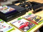Xbox 360 2 джойстика и 9 игр объявление продам
