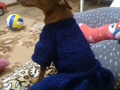 Продам новое вязаное платье