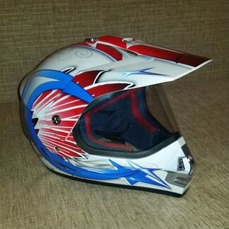 Шлем кроссовый с визором Michiru MC140 размер L