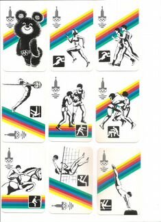 Олимпиада 1980 календари