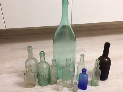 Старинные бутылки. Цена договорная