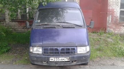 ГАЗ ГАЗель 2705 2.4 МТ, 2002, фургон