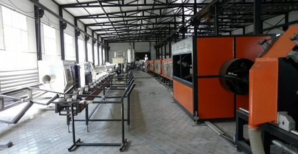 Завод по производству пластиковой трубы