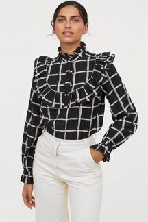 Блузка рубашка H&M новая XS