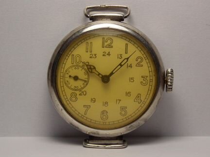 Часы Кировские в серебряном корпусе редчайшее испо