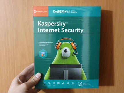 Kaspersky internet security 1год 2 пк