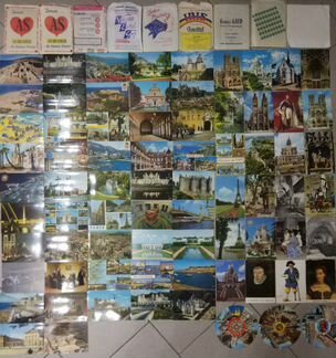 Коллекция открыток, Франция, середина XX в