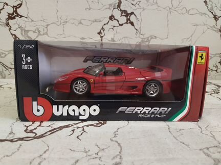 Модель авто Ferrari F50 1/24 от фирмы Bburago