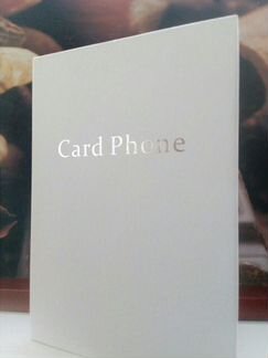 Card Phone Ультра тонкий телефон