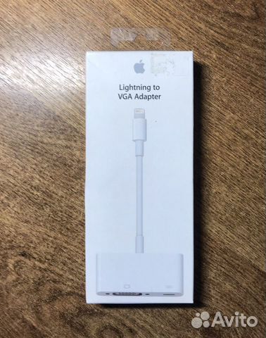 Apple Lighting to VGA Adapter - оригинал
