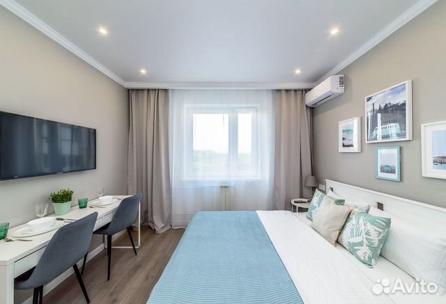

Квартира-студия, 24 м², 1 кровать