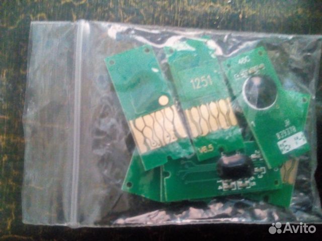 Чипы Т-1251, Т-1252, Т-1253, Т-1254 для картриджей