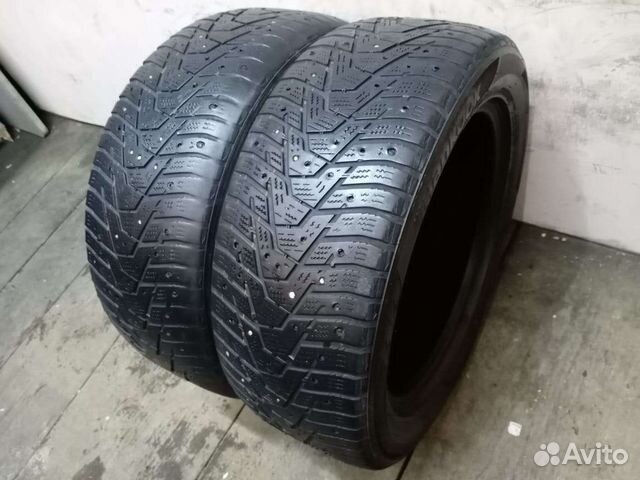 Пара 205/55 R16 б/у 2шт зима Hankook Winter rs2