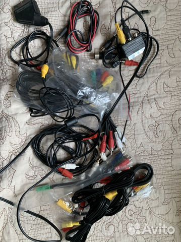 Кабели тюльпаны аудио провода