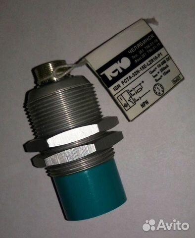 Индуктивный датчик ISN FC7A-32N-15E-LZR10-P1
