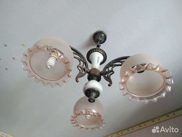 Люстра времен СССР