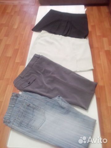 Брюки, джинсы, юбки, шорты, платье 40-42 р