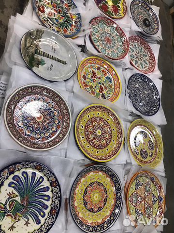 Узбекский тарелки