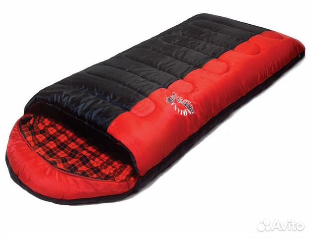 Теплый спальный мешок до -15 градусов новый