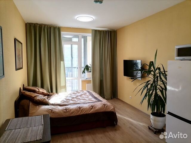 

Квартира-студия, 26 м², 2 кровати