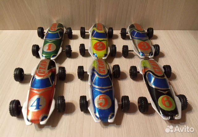 Набор машинок жесть СССР