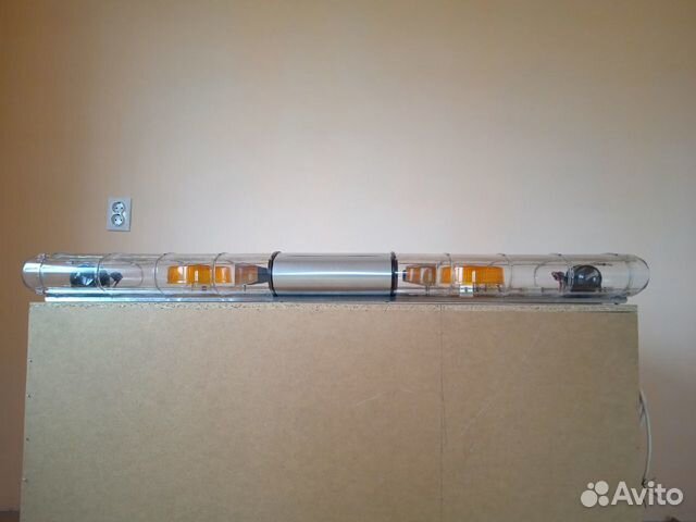 Светодиодная мигалка с фарами