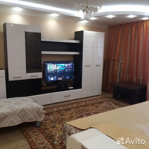 

1-к. квартира, 42 м², 3 кровати