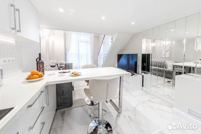 

Квартира-студия, 40 м², 2 кровати