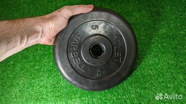 Диск Barbell Atlet - 5 кг Блины D30 (31мм)