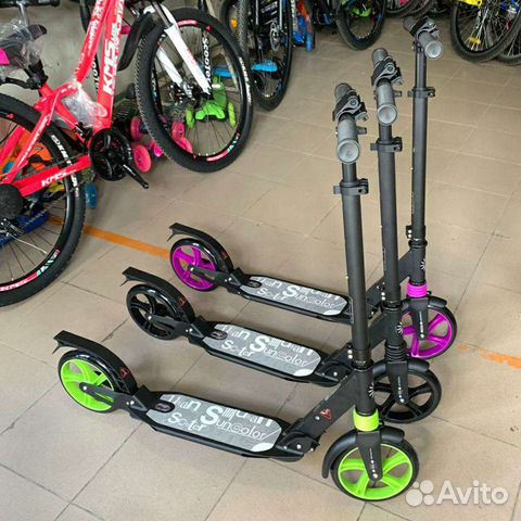 Самокат взрослый