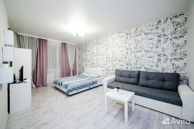 

1-к. квартира, 36 м², 2 кровати