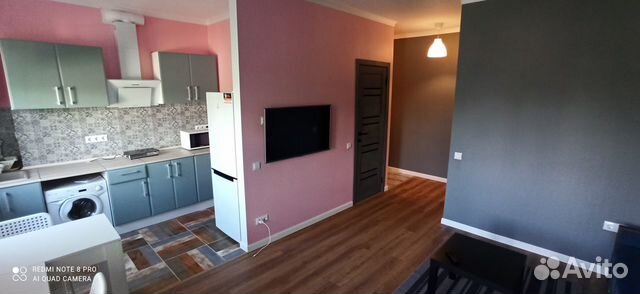 

Квартира-студия, 32 м², 2 кровати