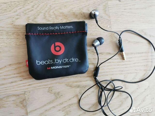 Чехол для наушников Monster+наушники Sony