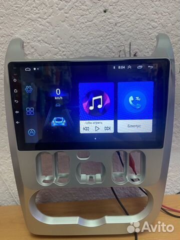 Магнитола android Renault Logan