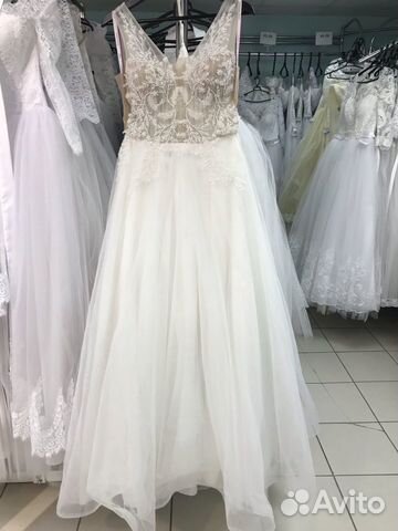 Свадебное платье р. 44-46