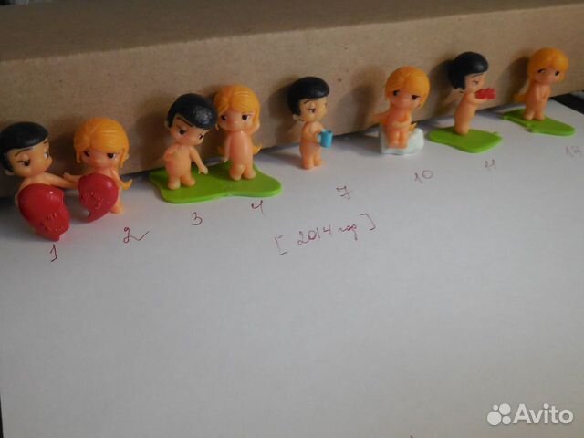 Фигурки из киндера Love is