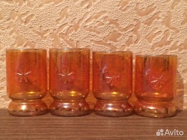 Стопки карамельные с перламутровым блеском СССР