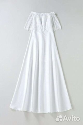 Свадебное или вечернее платье в стиле Рустик, Бохо