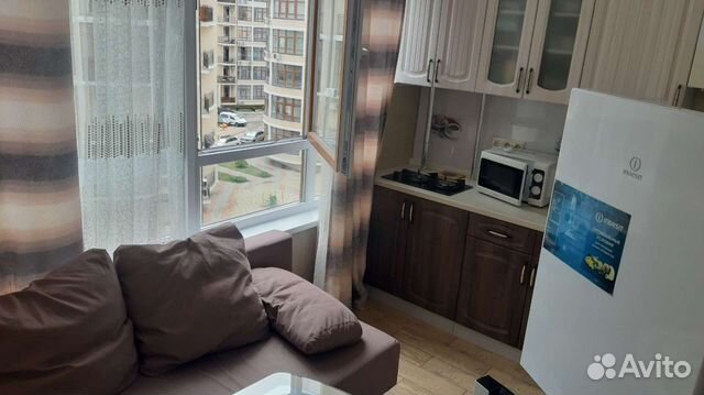 

Квартира-студия, 30 м², 2 кровати
