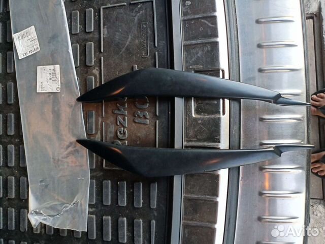 Реснички на фары BMW X5 E 70