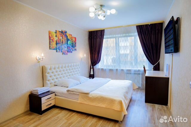 

1-к. квартира, 38 м², 3 кровати