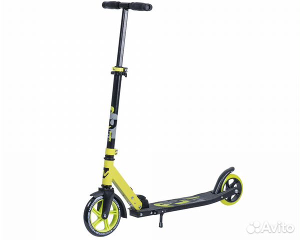 Самокат novatrack 180 Polis Pro лимонный (2020)