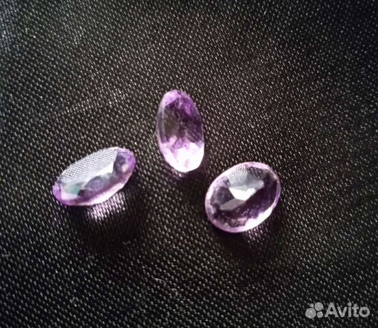 Аметисты. Вставки. Кабашоны