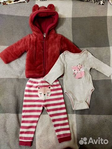 Комплект одежды для девочки 74 р
